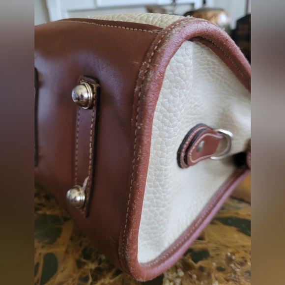 Dooney & Bourke Classic Two-Tone Leather Handbag - Picture 9 of 16